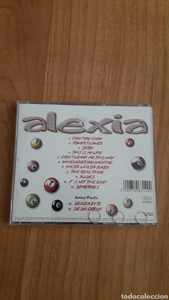 CDs de m&uacute;sica: ALEXIA - Foto 2