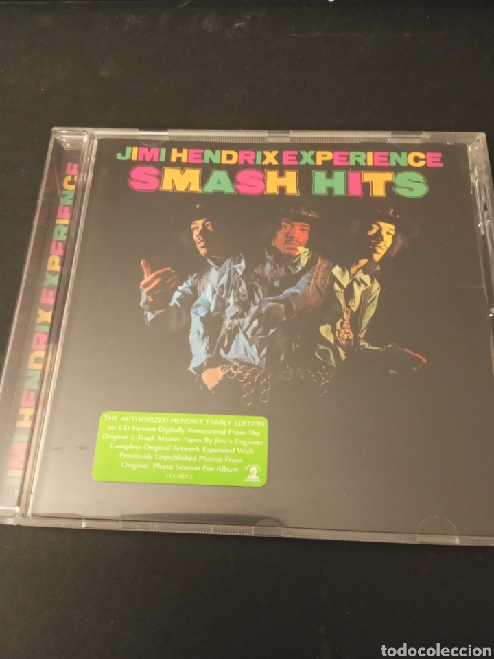 CDs de m&uacute;sica: Cd JIMI HENDRIX EXPERIENCE &rdquo; SMASH HITS &rdquo; - Foto 1
