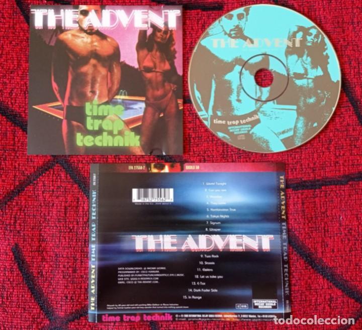 CDs de m&uacute;sica: THE ADVENT ** Time Trap Technik ** CD ORIGINAL ALEMANIA - Foto 1
