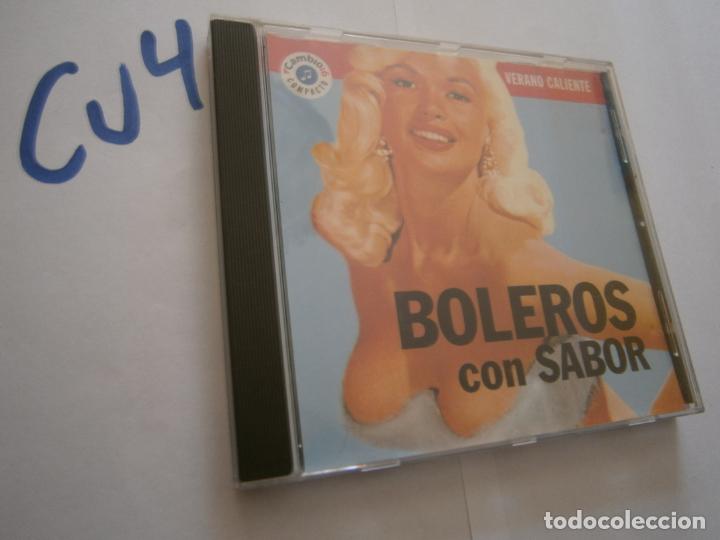 CDs de m&uacute;sica: ANTIGUO CD - VERANO CALIENTE - BOLEROS CON SABOR - Foto 1