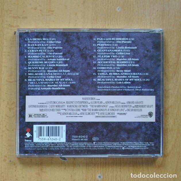 CDs de m&uacute;sica: VARIOS - THE MAMBO KINGS - CD - Foto 2