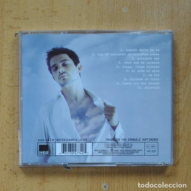 CDs de m&uacute;sica: ALEJANDRO SANZ - EL ALMA AL AIRE - CD - Foto 2