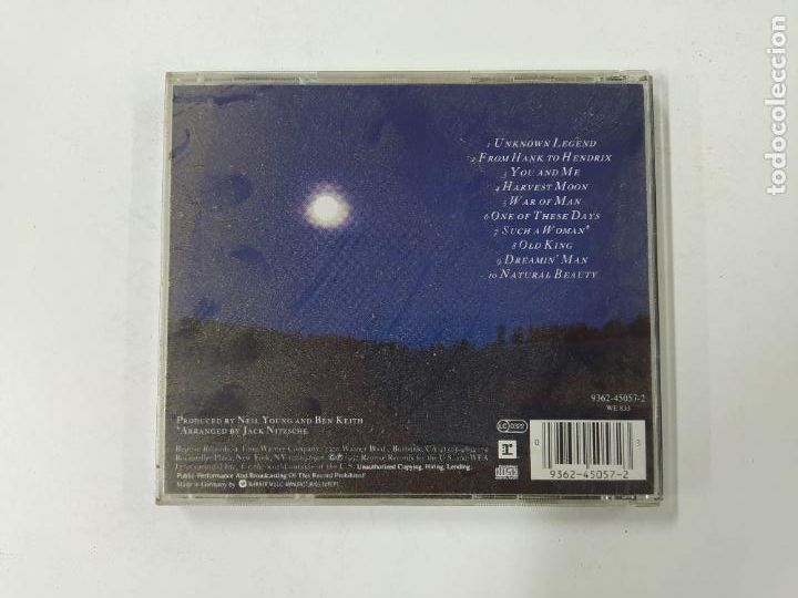 CDs de m&uacute;sica: Neil Young. Harvest Moon.- CD. TDKCD81 - Foto 3