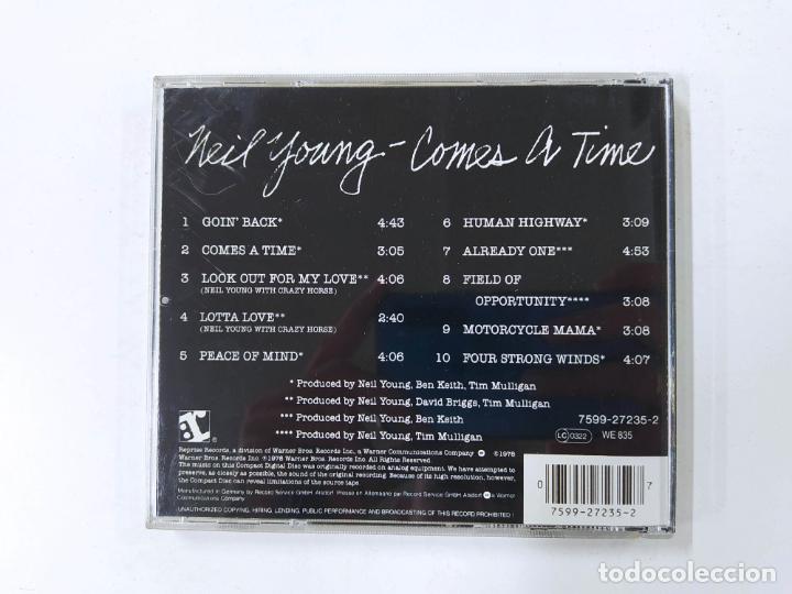 CDs de m&uacute;sica: NEIL YOUNG. COMES A TIME. - CD. TDKCD81 - Foto 3