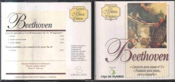 CDs de M&uacute;sica: LOS GENIOS DE LA MUSICA CLASICA. N&ordm; 34. BEETHOVEN. CD-CLASICA-1824
