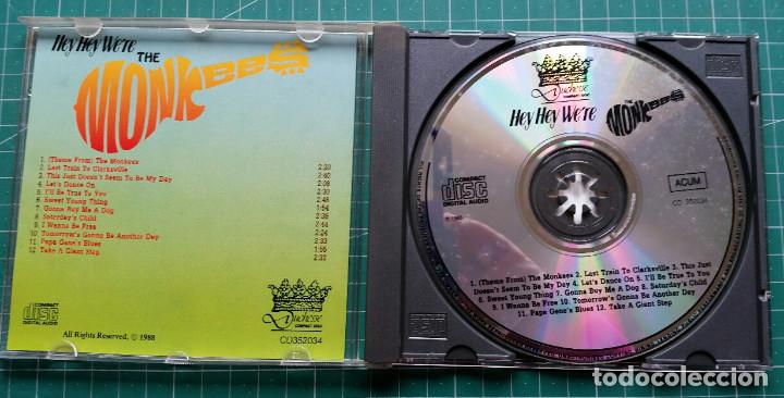 CDs de m&uacute;sica: HEY HEY WHERE THE MONKEES - Foto 2