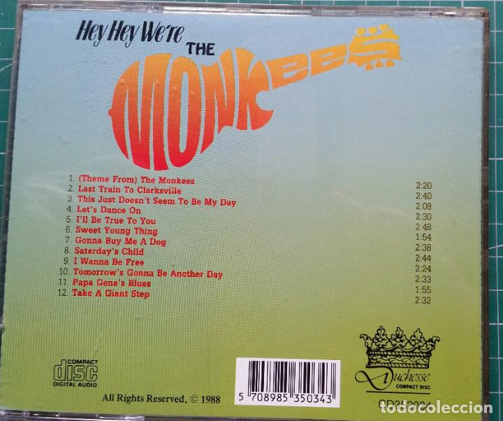 CDs de m&uacute;sica: HEY HEY WHERE THE MONKEES - Foto 3