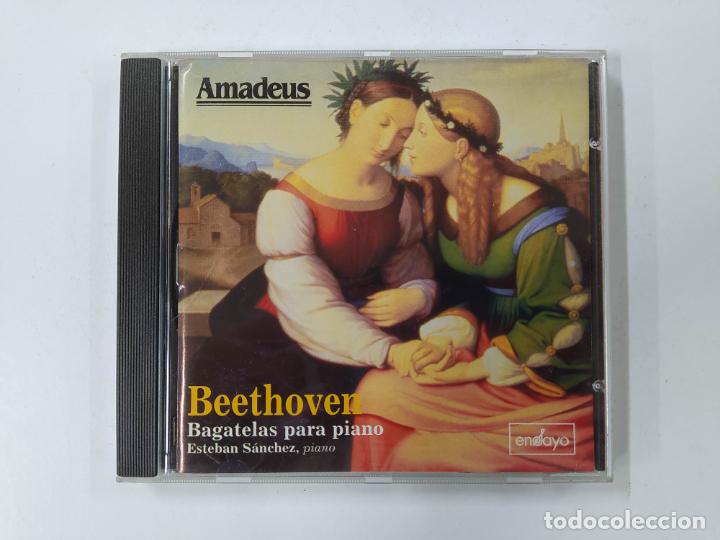 CDs de Música: BEETHOVEN. BAGATELAS PARA PIANO, ESTEBAN MANCHES PIANO. AMADEUS. CD. TDKCD85 - Foto 1 - 289885303