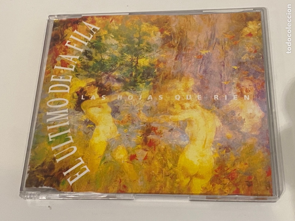 CDs de m&uacute;sica: Cd single raro El &uacute;ltimo de la fila &ldquo;las hojas que r&iacute;en&rdquo;