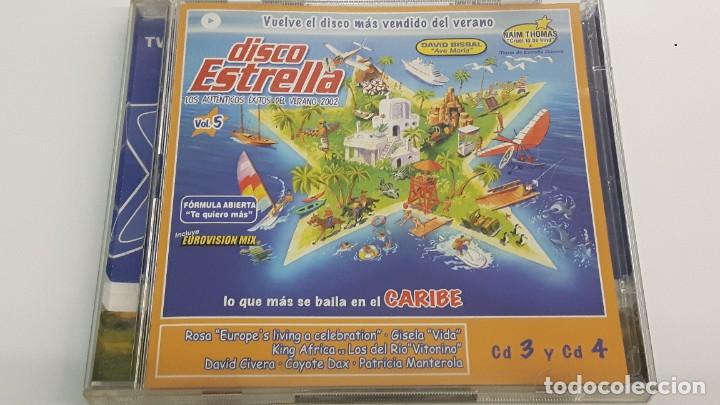 CDs de m&uacute;sica: 2 CD DISCO ESTRELLA - CD 3 Y CD 4 - VOL.5 - COMO NUEVO - Foto 1