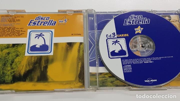 CDs de m&uacute;sica: 2 CD DISCO ESTRELLA - CD 3 Y CD 4 - VOL.5 - COMO NUEVO - Foto 2