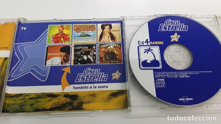 CDs de m&uacute;sica: 2 CD DISCO ESTRELLA - CD 3 Y CD 4 - VOL.5 - COMO NUEVO - Foto 3
