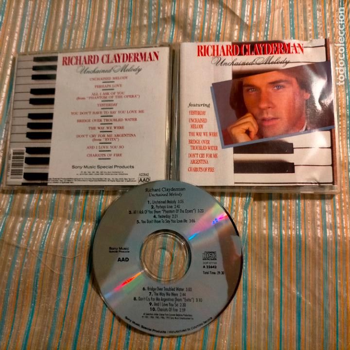 CDs de m&uacute;sica: CD DIFICIL - cd richard clayderman - Foto 1