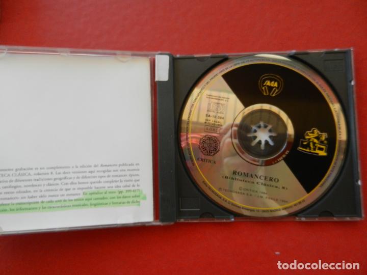 CDs de m&uacute;sica: ROMANCERO - CD - EDICION DE PALOMA DIAZ MAS - Foto 3