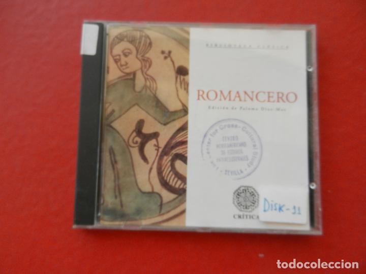 CDs de m&uacute;sica: ROMANCERO - CD - EDICION DE PALOMA DIAZ MAS - Foto 1