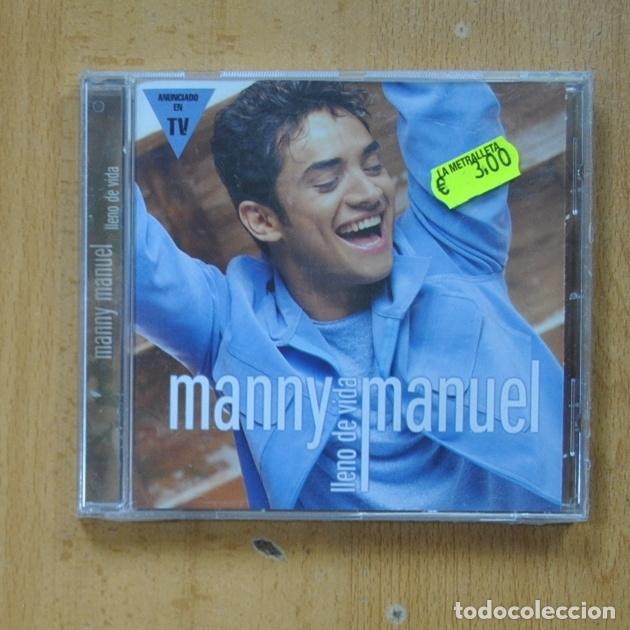 CDs de m&uacute;sica: MANNY MANUEL - LLENO DE VIDA - CD - Foto 1
