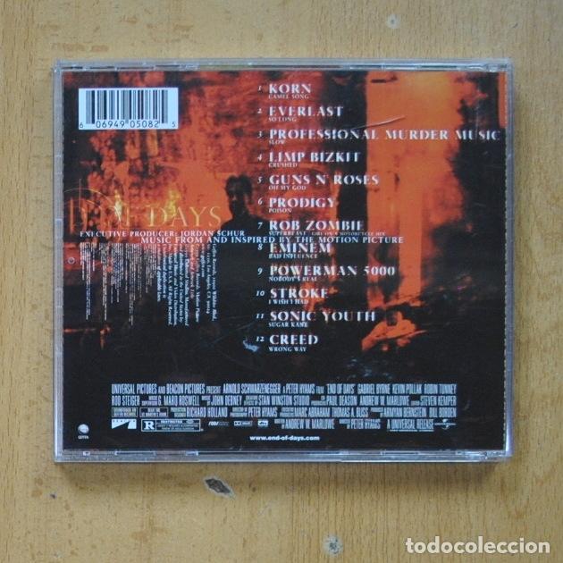 CDs de m&uacute;sica: VARIOS - END OF DAYS - CD - Foto 2