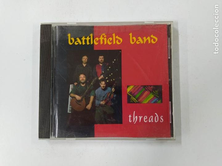 CDs de m&uacute;sica: BATTLEFIELD BAND. THREADS. CD. TDKCD94 - Foto 1