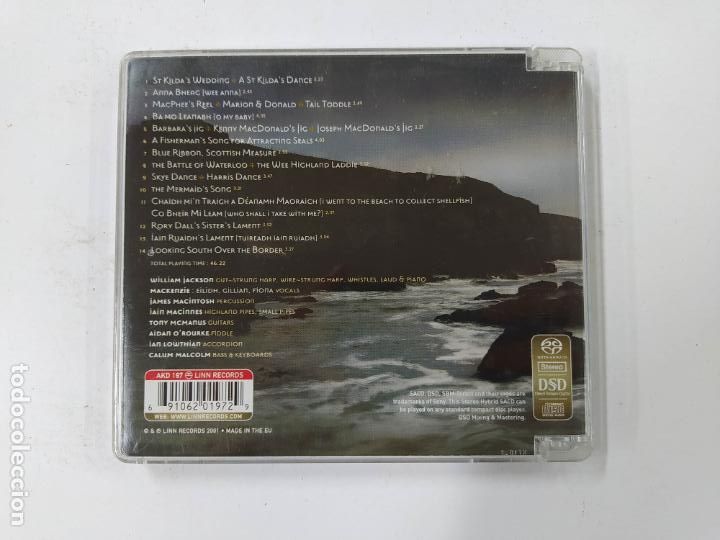 CDs de m&uacute;sica: NOTES FROM A HEBRIDEAN ISLAND. WILLIAM JACKSON & MACKENZIE. - CD. TDKCD96 - Foto 2
