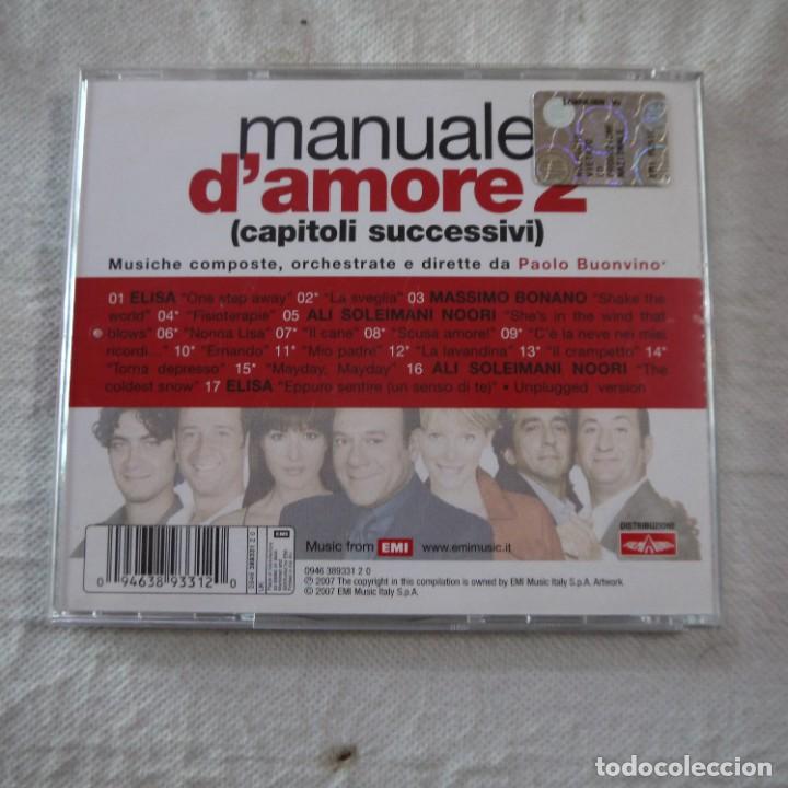 CDs de m&uacute;sica: BSO MANUALE DAMORE 2 - CD 2007 - Foto 3