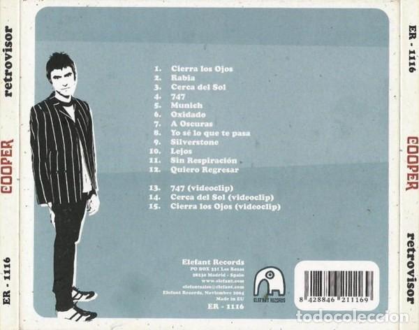 CDs de m&uacute;sica: Cooper - Retrovisor - CD Digipack - Foto 2