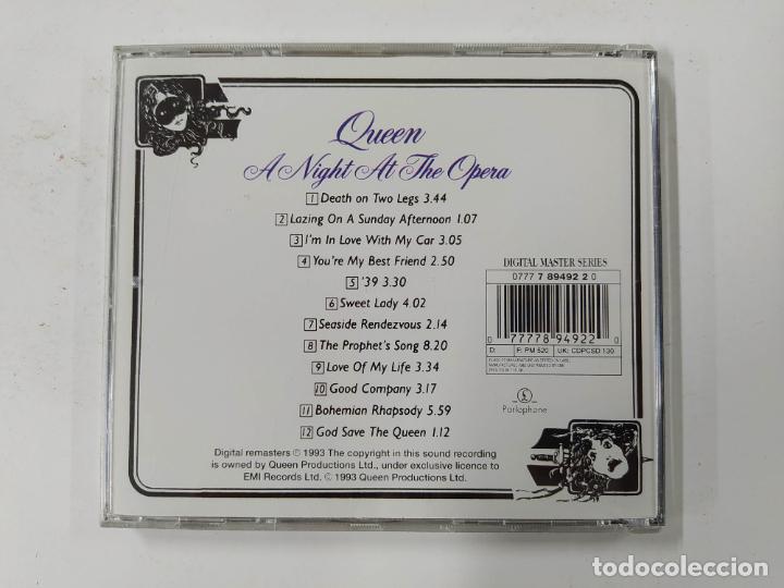 CDs de m&uacute;sica: QUEEN.- A Night at the Opera. CD. TDKCD99 - Foto 3