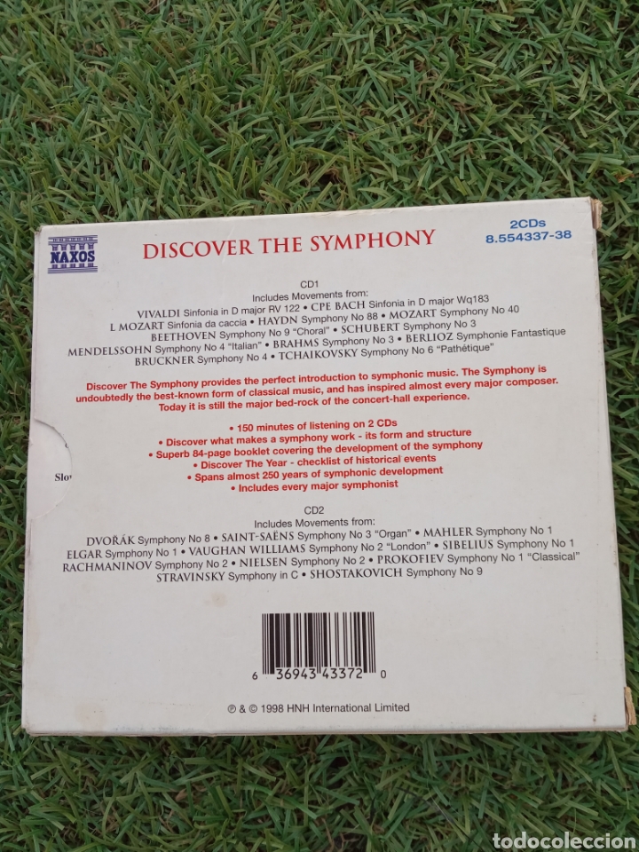 CDs de m&uacute;sica: Doble cd DISCOVER THE SYMPHONY - Foto 2