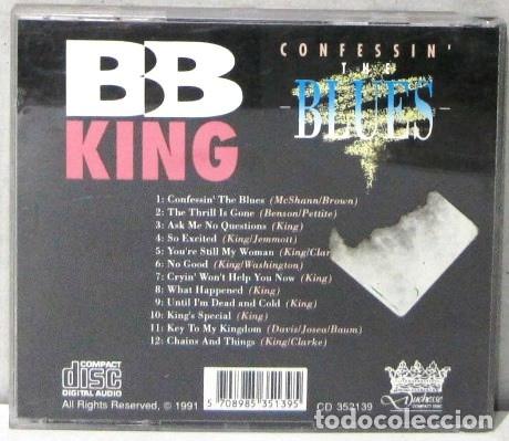 CDs de m&uacute;sica: B.B. KING - CONFESSIN THE BLUES - CD - Foto 2