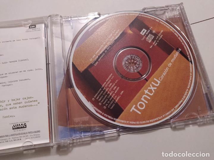 CDs de m&uacute;sica: TONTXU. CORAZON DE MUDANZA. CD. TDKCD102 - Foto 2
