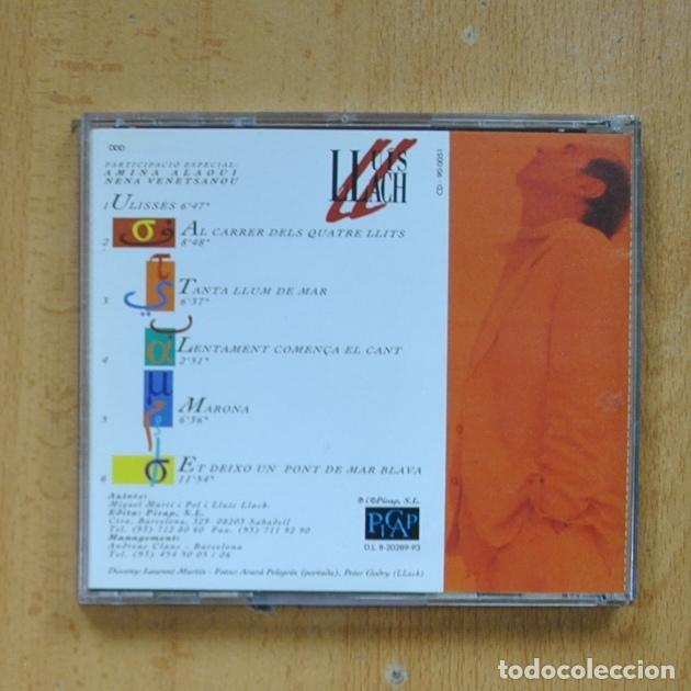 CDs de m&uacute;sica: LLUIS LLACH - UN PONT DE MAR BLAVA - CD - Foto 2