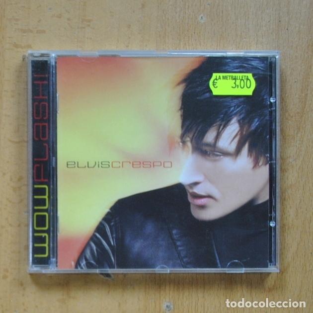 CDs de m&uacute;sica: ELVIS CRESPO - WOW FLASH - CD - Foto 1