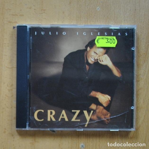 CDs de m&uacute;sica: JULIO IGLESIAS - CRAZY - CD - Foto 1