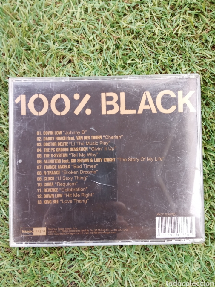 CDs de m&uacute;sica: Cd 100% BLACK - Foto 2