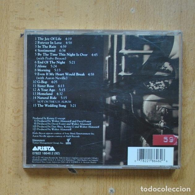 CDs de m&uacute;sica: KENNY G - BREATHLESS - CD - Foto 2