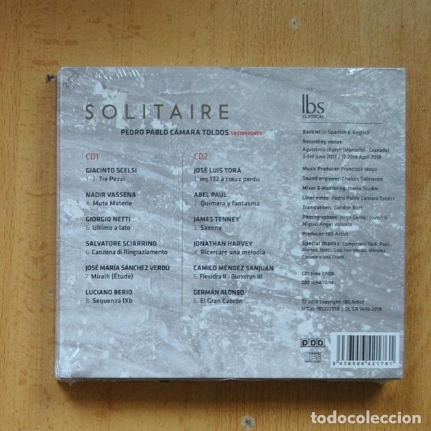 CDs de m&uacute;sica: PEDRO PABLO - SOLITAIRE - CD - Foto 2