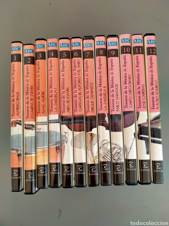 CD de M&uacute;sica: Colecci&oacute;n completa 12 DVDs Tesoros de la m&uacute;sica de Espa&ntilde;a ABC