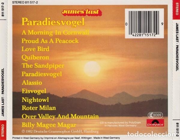 CDs de m&uacute;sica: James Last - Paradiesvogel - CD - Foto 2
