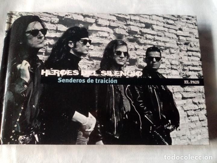 CDs de m&uacute;sica: CD H&eacute;roes del silencio Senderos de traici&oacute;n - Foto 1