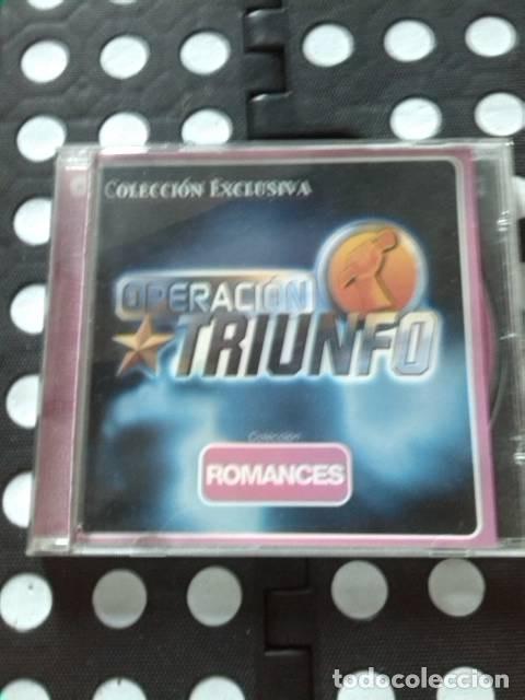 CDs de m&uacute;sica: CD Operaci&oacute;n Triunfo. Romances. 2002. - Foto 1