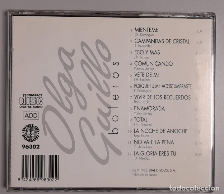 CDs de m&uacute;sica: OLGA GUILLOT - BOLEROS - Foto 2