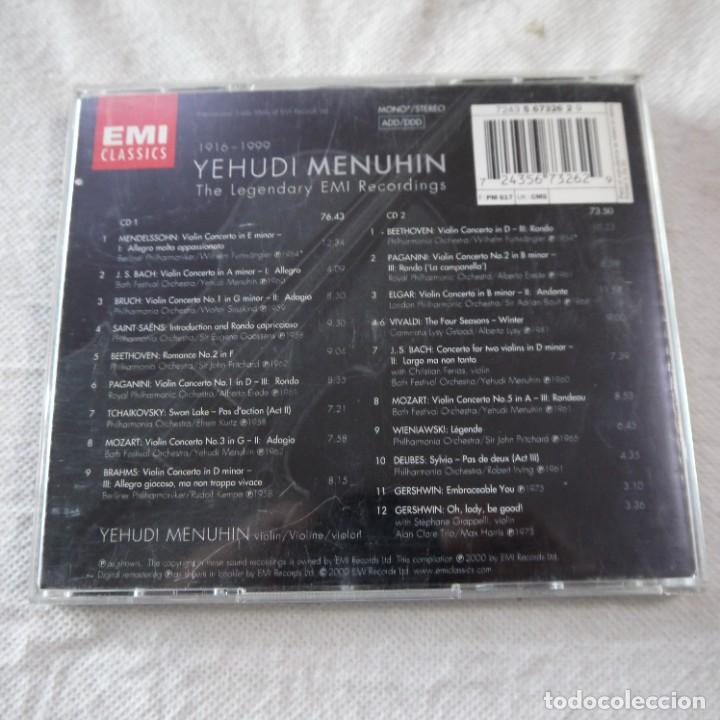 CDs de m&uacute;sica: MENUHIN - LEGEND - 2 CD - Foto 4