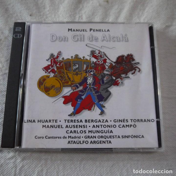 CDs de m&uacute;sica: MANUEL PENELLA - DON GIL DE ALCAL&Aacute; - 2 CD 1996 - Foto 1