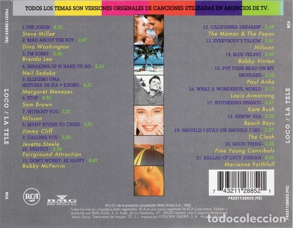 CDs de m&uacute;sica: Loco X La Tele - 2x CD - Foto 2