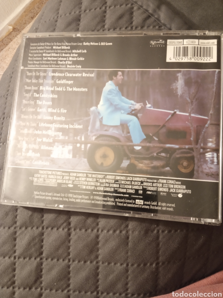 CDs de m&uacute;sica: Cd BSO THE WATERBOY ORIGINAL SOUNDTRACK - Foto 2