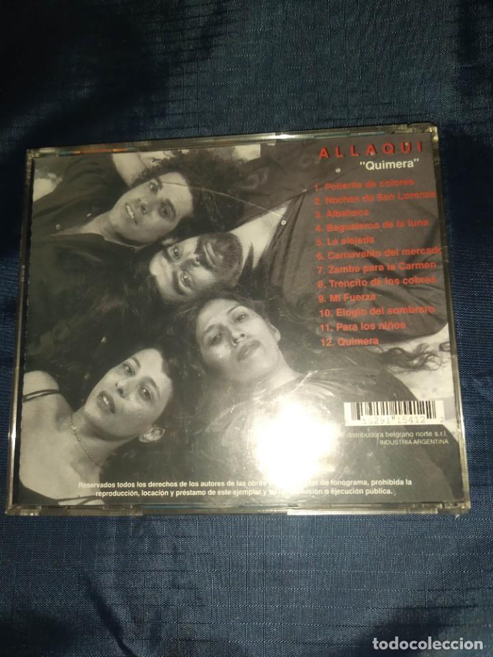 CDs de m&uacute;sica: Allaqui Quimera CD ARGENTINA - Foto 3
