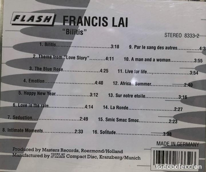 CDs de m&uacute;sica: Francis Lai &ndash; Bilitis - Foto 3