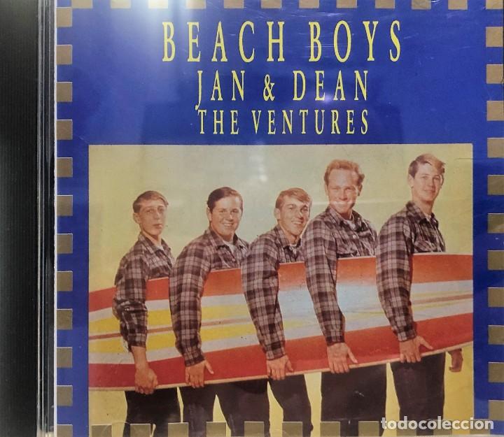 CDs de m&uacute;sica: Various ● Beach Boys Jan & Dean The Ventures ● CD, Compilation - Foto 1