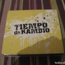 CDs de Música: CD TIEMPO DE KAMBIO 2 CD´S `LIBRETO HIP HOP RAP