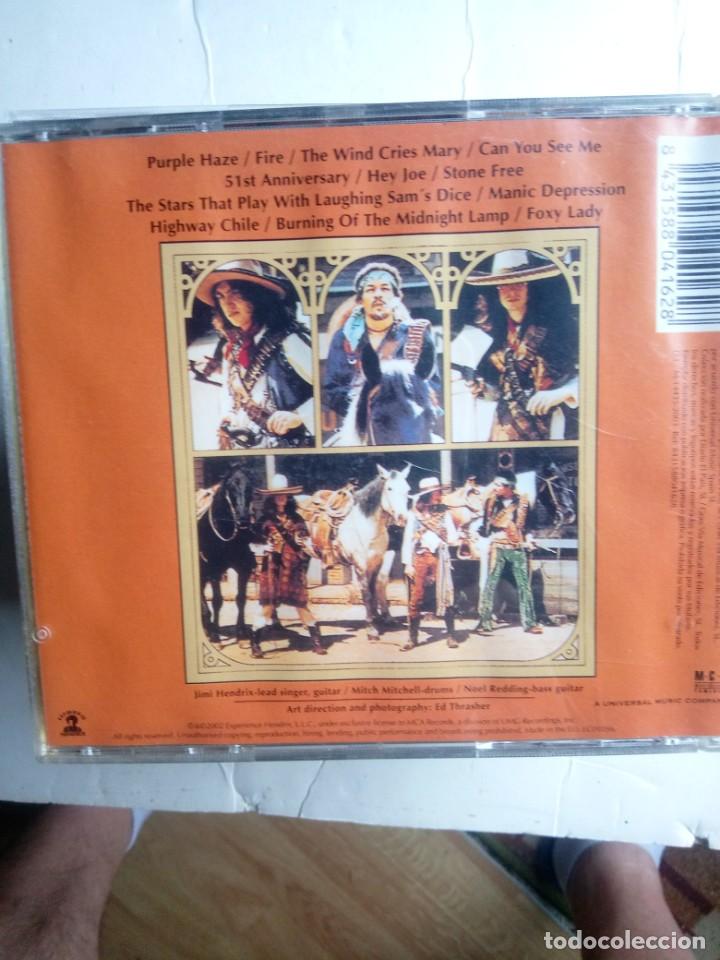 CDs de m&uacute;sica: JIMI HENDRIX - SMASH HITS CD ROCK - Foto 2