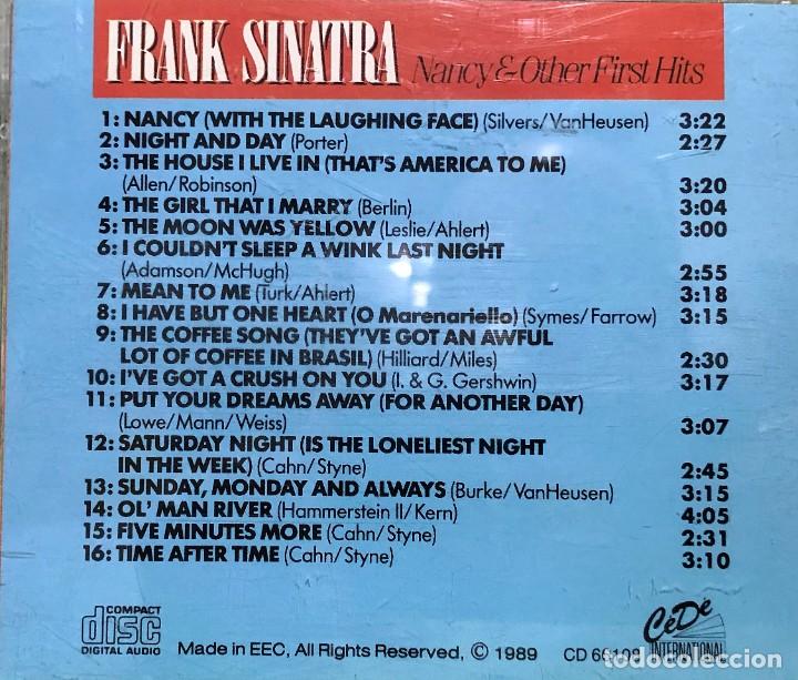 CDs de m&uacute;sica: Frank Sinatra &ndash; Nancy & Other First Hits - Foto 3